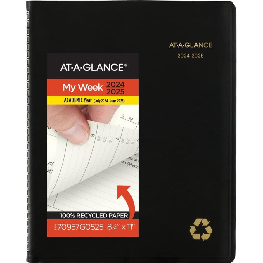 At-A-Glance 2024-2025 Academic Weekly Planner: $4.37 At-A-Glance 2024-2025 Academic Weekly Planner: $4.37