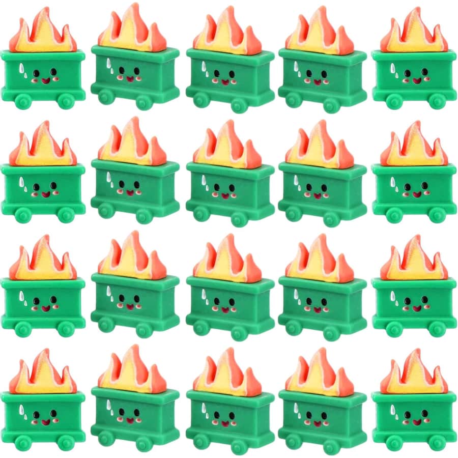 Dumpster Fire Figure 20-Pack: $9.99