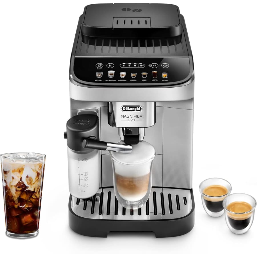 DeLonghi De'Longhi Magnifica Evo Automatic Espresso & Coffee Machine: $550