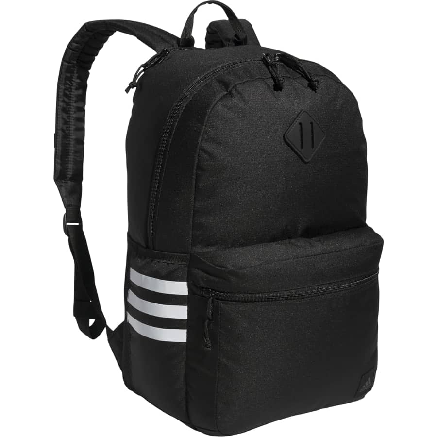 adidas 3-Stripe Classic Backpack: $18 adidas 3-Stripe Classic Backpack: $18
