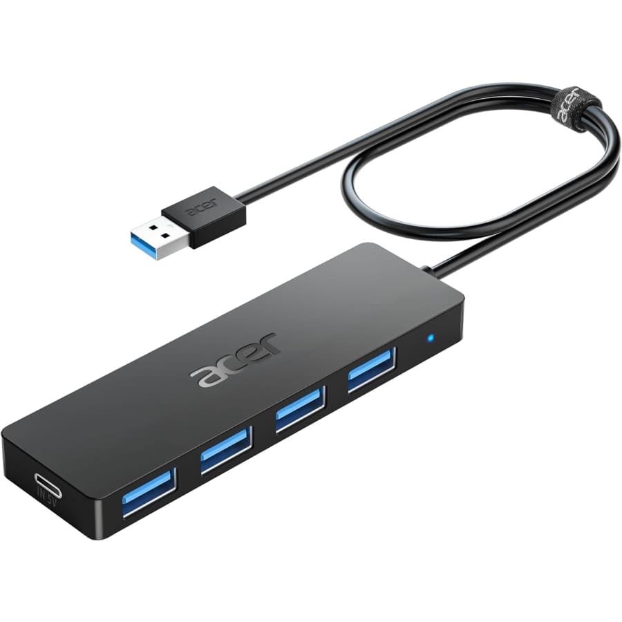Acer 4-Port USB 3.0 Hub with Type C: $10