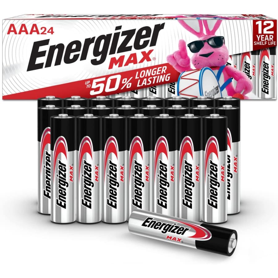 Energizer Max AAA Batteries 24-Pack: $8.44 via Sub. & Save Energizer Max AAA Batteries 24-Pack: $8.44 via Sub. & Save