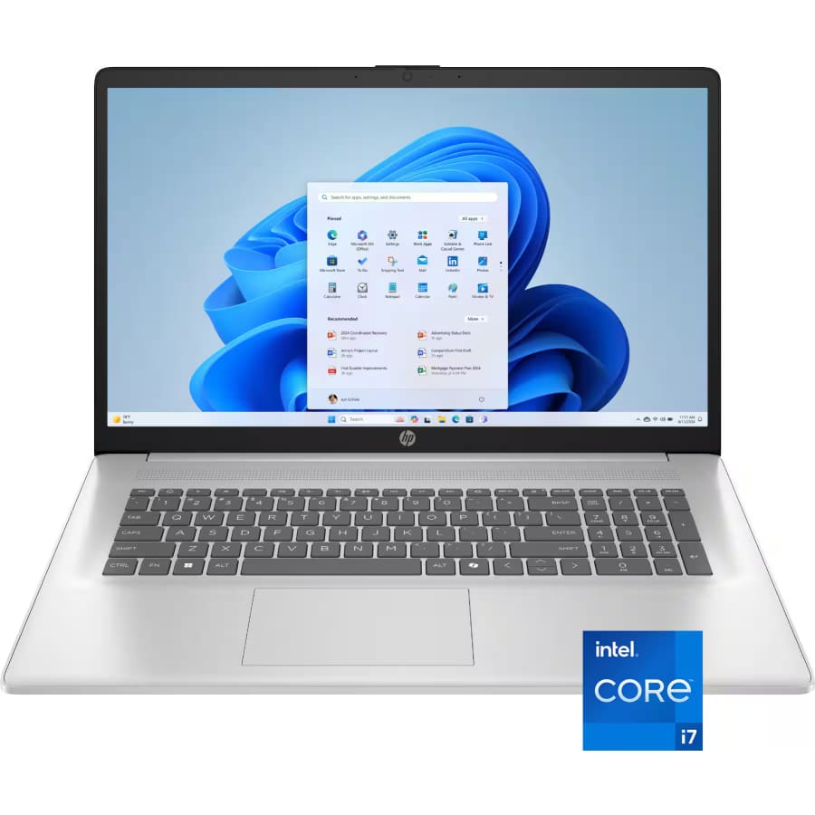 HP 17.3" Intel Core i7 Laptop w/ 1TB SSD: $579.99