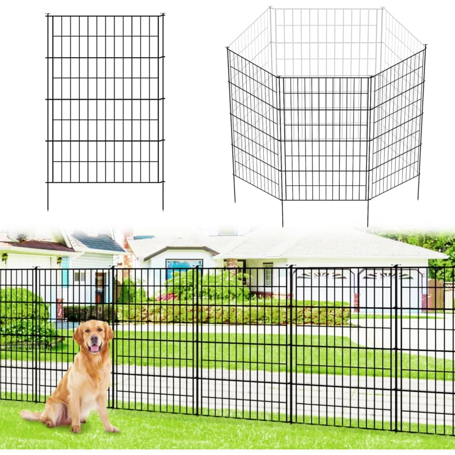 40" x 11.6-Foot 5-Panel Garden Fence: $38 40" x 11.6-Foot 5-Panel Garden Fence: $38