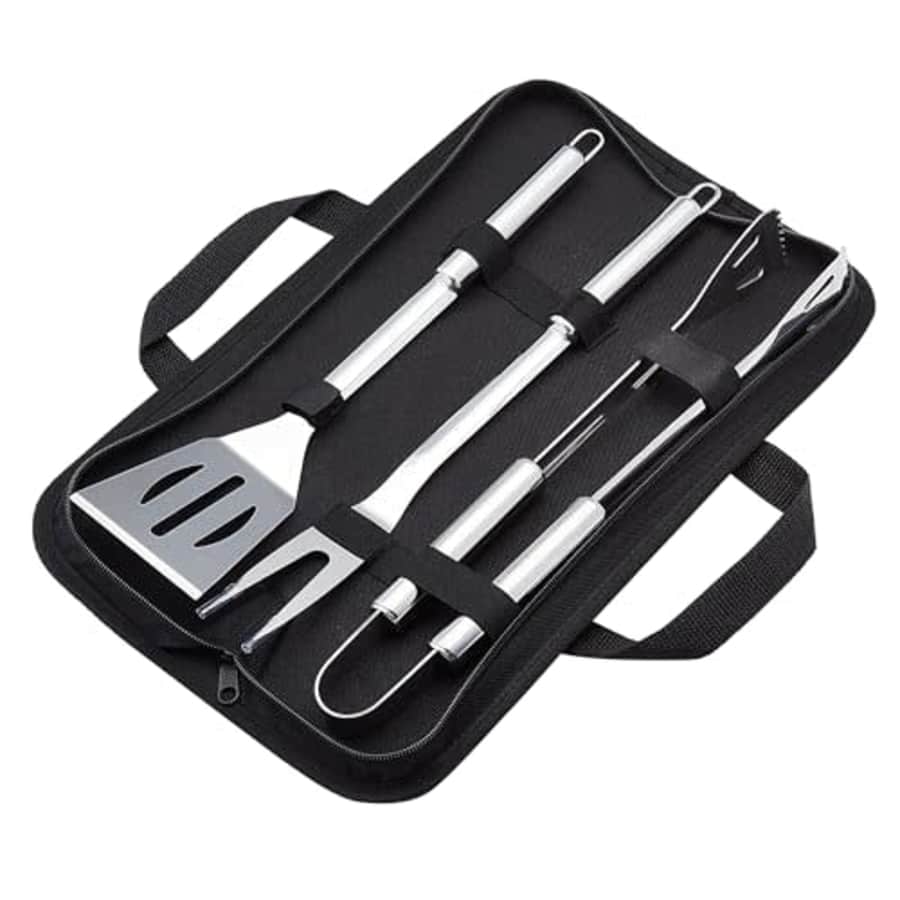 Amazon Basics 4-Piece Grilling Tool Set: $10 w/ Prime Amazon Basics 4-Piece Grilling Tool Set: $10 w/ Prime