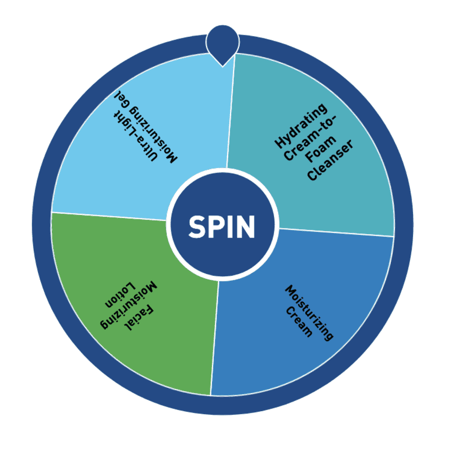 Cerave Spin The Wheel: Win one of four free samples Cerave Spin The Wheel: Win one of four free samples