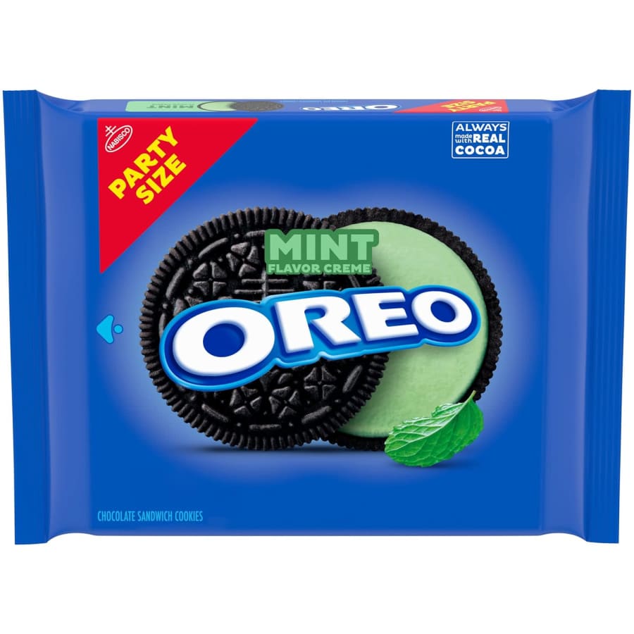 Oreo Party Size Mint Creme Chocolate Sandwich Cookies: $4.82 via Subscribe & Save Oreo Party Size Mint Creme Chocolate Sandwich Cookies: $4.82 via Subscribe & Save