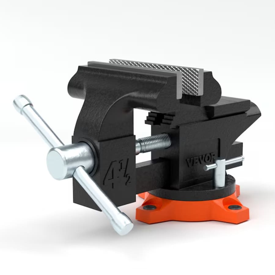 VEVOR 4-1/2" Steel Bench Vise Multi-purpose Vise: $26