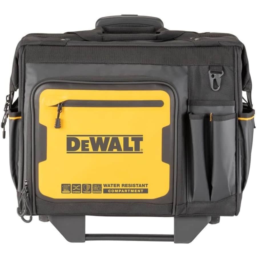 DeWalt 18" Rolling Tool Storage Bag with 27 Pockets: $109