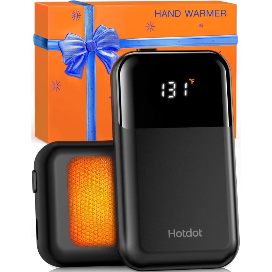 Hotdot Rechargeable Hand Warmers 2-Pack: $22.99
