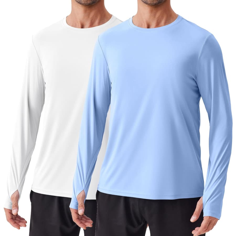 Pinspark 2-Pack Men's UPF 50+ Rash Guard: $9.99