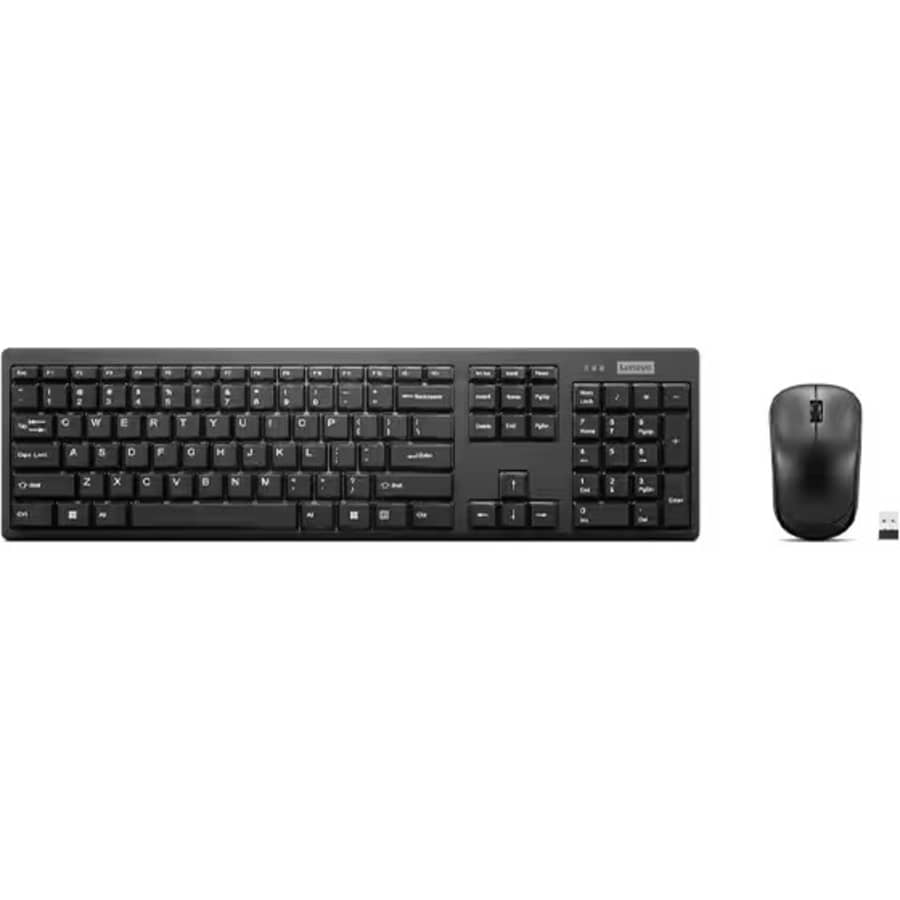 Lenovo 100 Wireless Keyboard and Mouse Combo: $21 Lenovo 100 Wireless Keyboard and Mouse Combo: $21