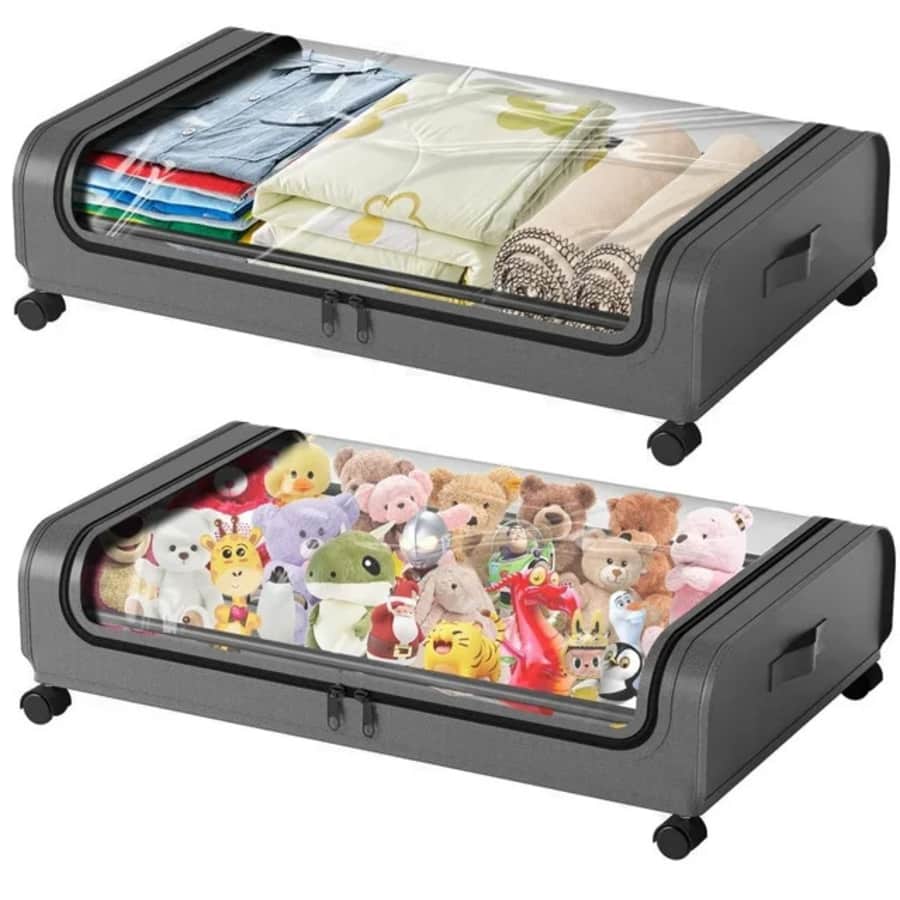 Under Bed Storage Container 2-Pack: $29 Under Bed Storage Container 2-Pack: $29