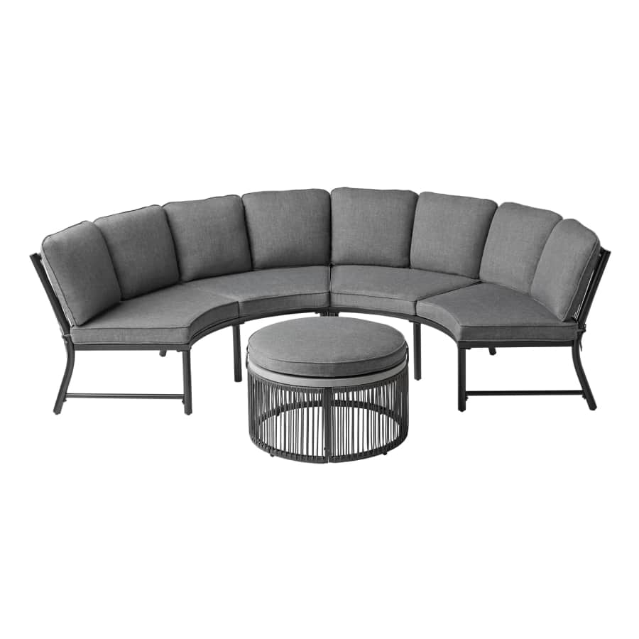 Mainstays Lawson Ridge 3-Piece Curved Sectional Patio Set: $143 Mainstays Lawson Ridge 3-Piece Curved Sectional Patio Set: $143