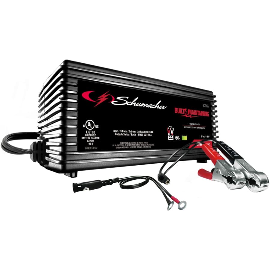Schumacher Electric Battery Charger and Maintainer: $19 Schumacher Electric Battery Charger and Maintainer: $19