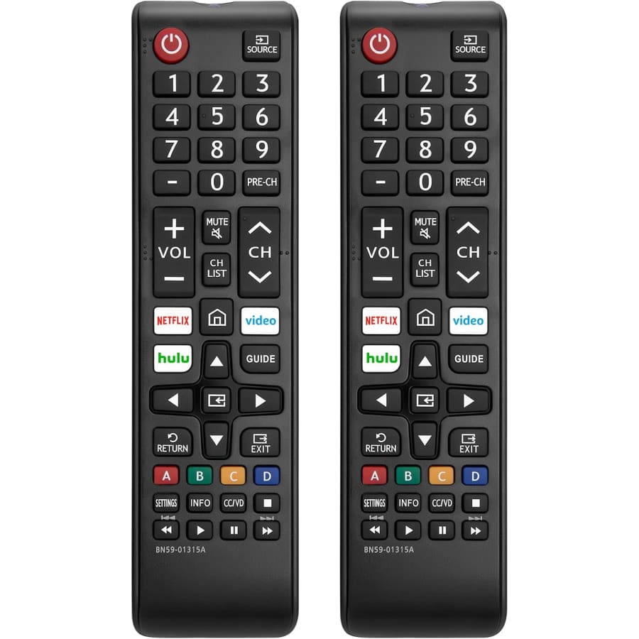 2-Pack Universal Samsung TV Replacement Remotes: $9.96