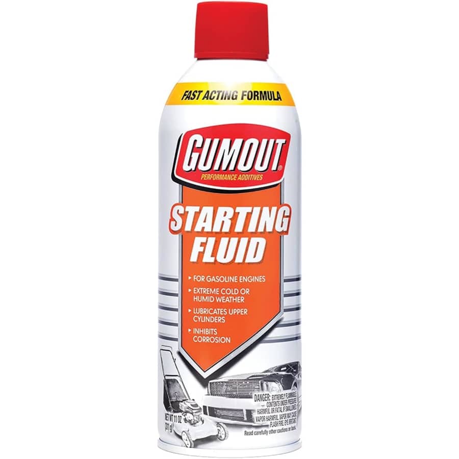 Gumout 11 oz. Starting Fluid: $4
