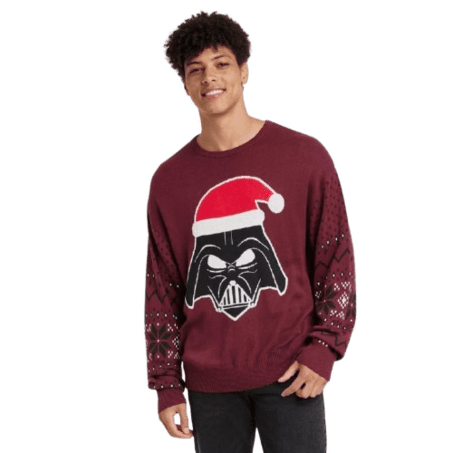 Star Wars Men's Darth Vader Fleece Sweater: $12.99