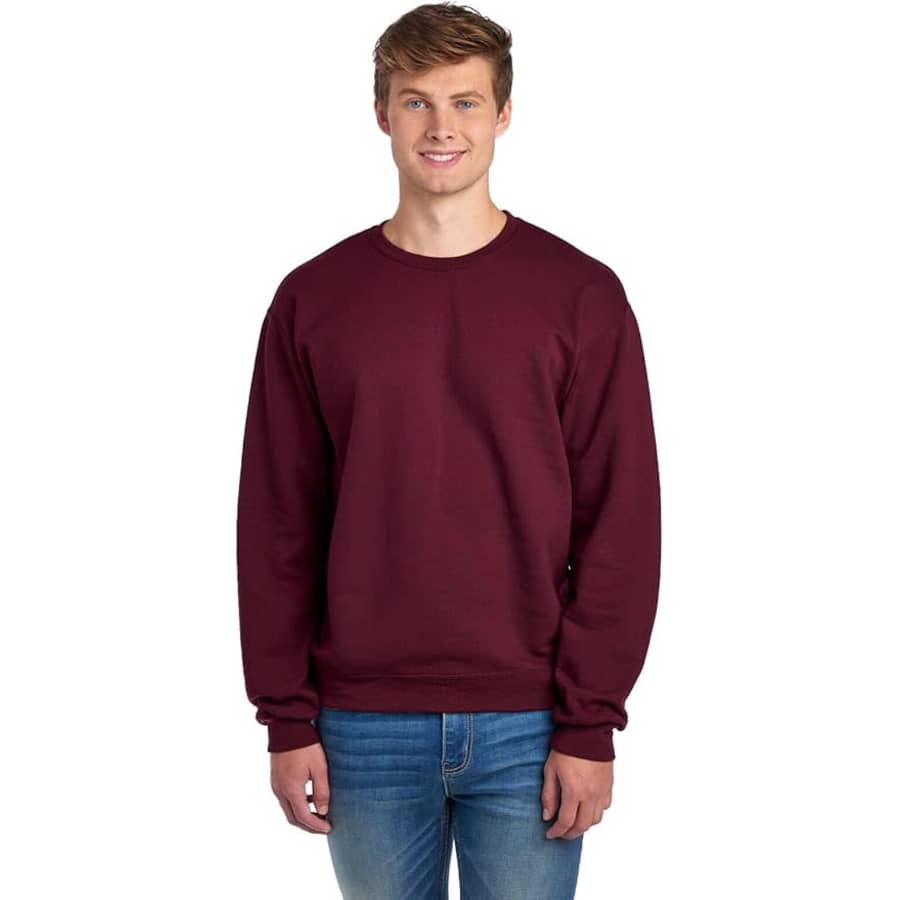 Jerzees Men's NuBlend Fleece Sweatshirt: $7.69