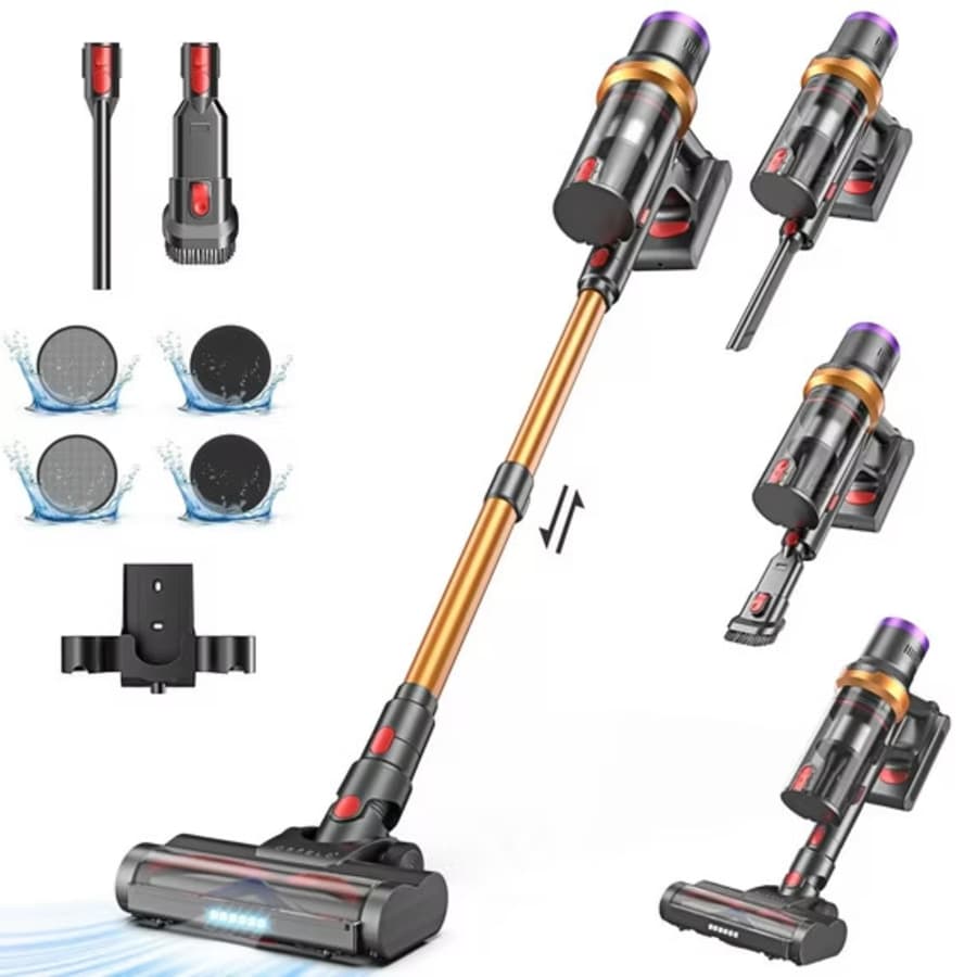 Orfeld 35KPa Cordless Stick Vacuum Cleaner: $42.50