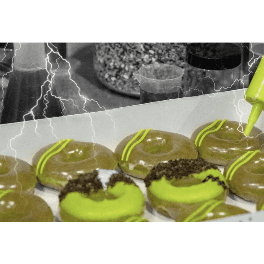 Krispy Kreme Frankendough Dozen: $13 Krispy Kreme Frankendough Dozen: $13