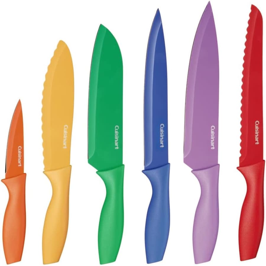 Cuisinart 12-Piece Multi-color Kitchen Knife Set: $9.99 Cuisinart 12-Piece Multi-color Kitchen Knife Set: $9.99