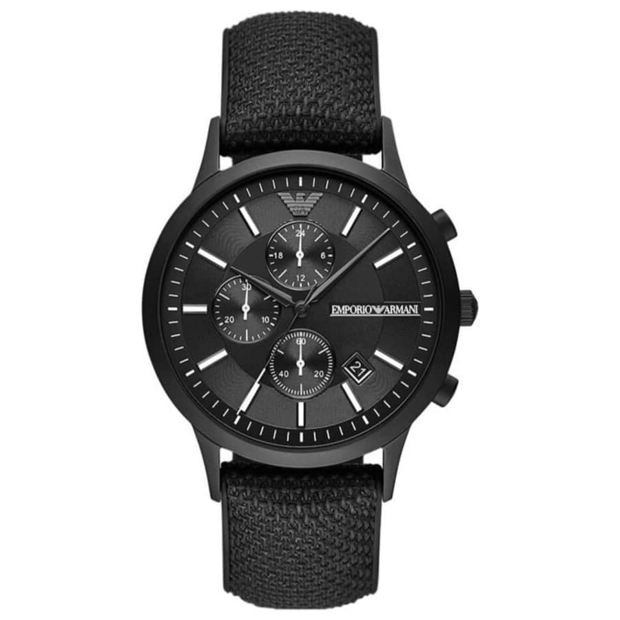 Emporio Armani Men's Renato Quartz Watch: $80