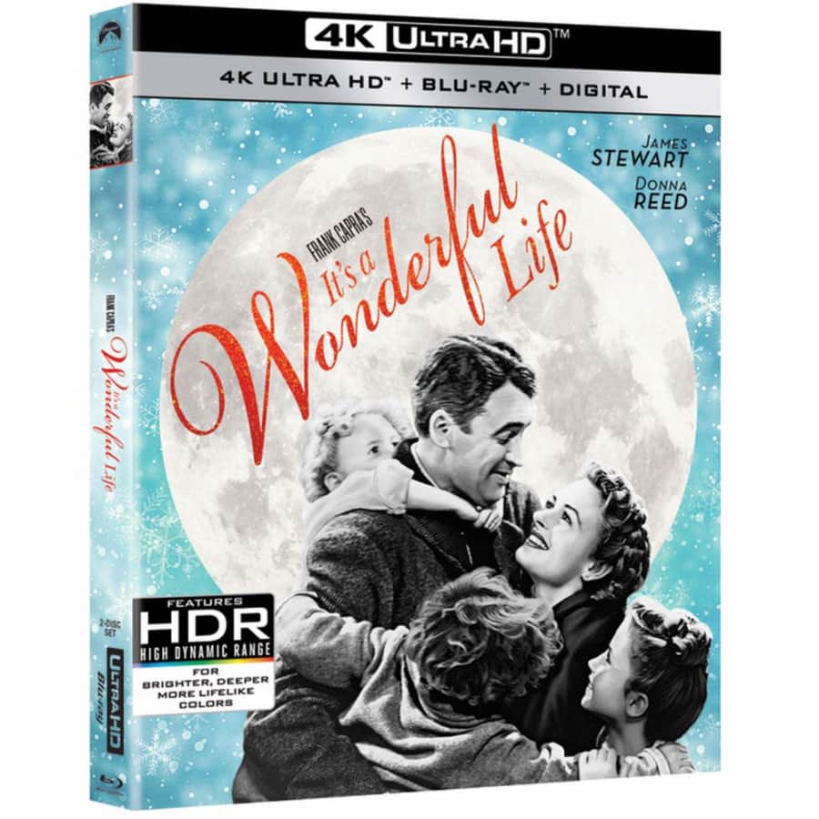 It's a Wonderful Life on 4K UHD + Blu-ray + Digital: $12