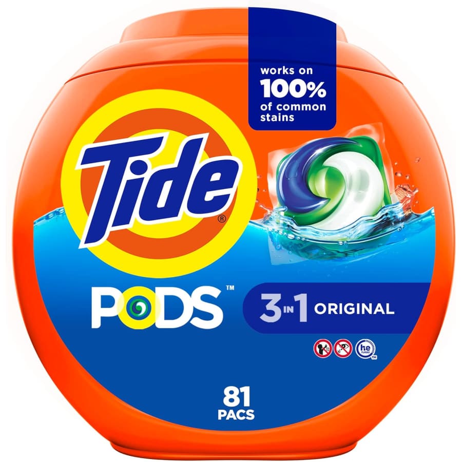 324 Tide PODS Laundry Detergent Pods: $58 324 Tide PODS Laundry Detergent Pods: $58