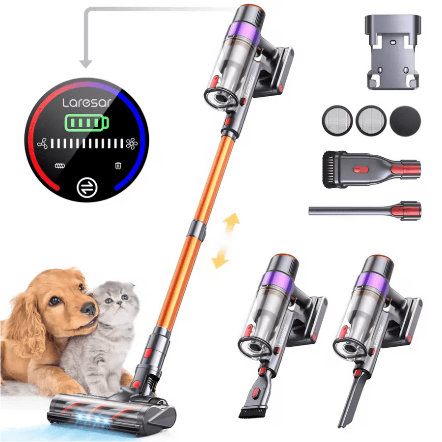 Laresar Elite 8 Cordless Vacuum Cleaner: $51 Laresar Elite 8 Cordless Vacuum Cleaner: $51