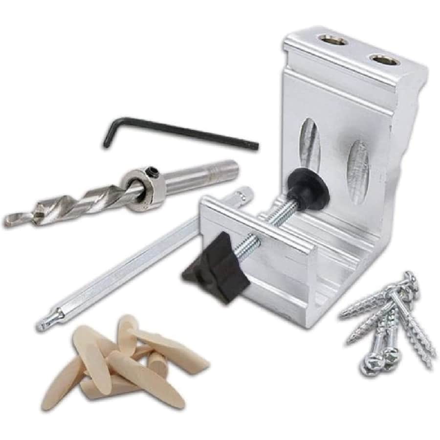 General Tools Woodworking Pocket Hole Jig Kit: $21 General Tools Woodworking Pocket Hole Jig Kit: $21