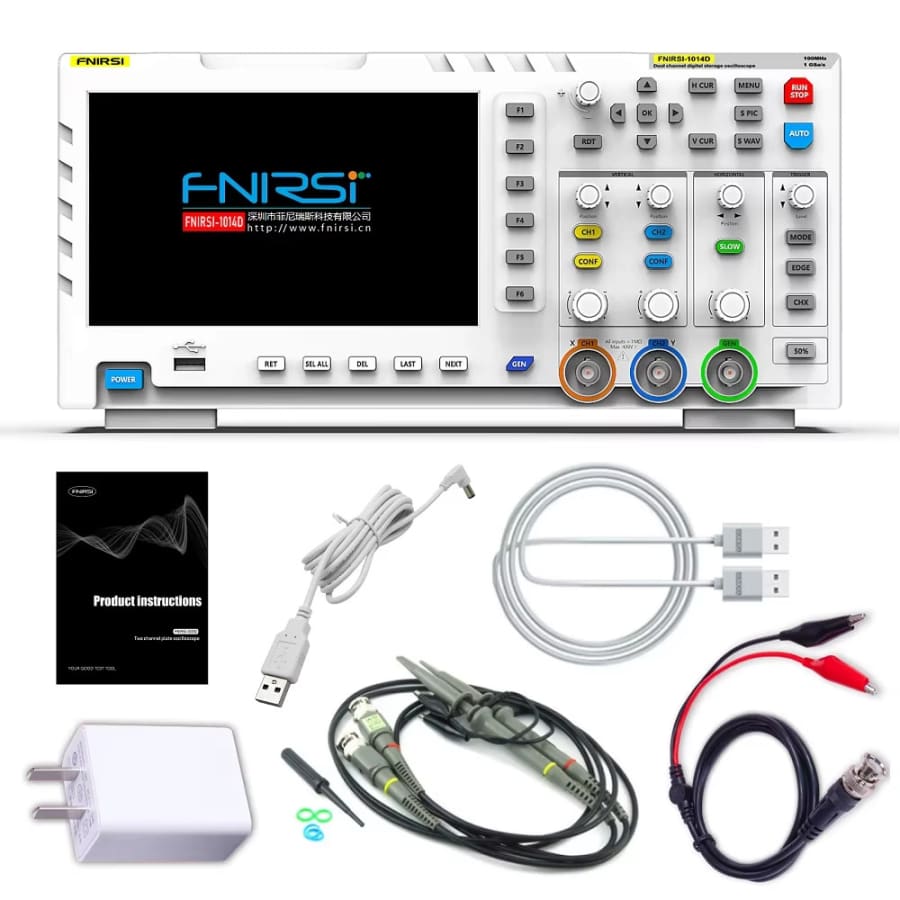 Fnirsi 2-in-1 Dual Channel Digital Oscilloscope: $98
