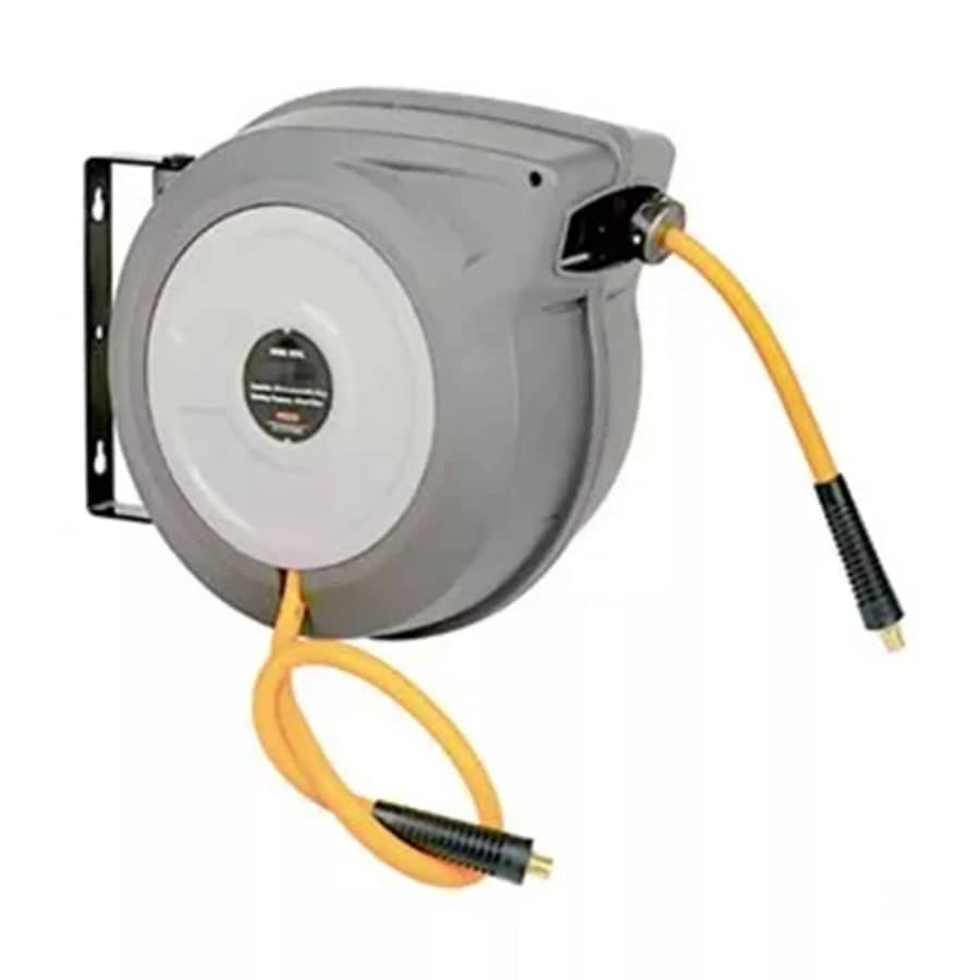 Master Mechanic 3/8" x 50-Foot Air Hose Reel: $36 Master Mechanic 3/8" x 50-Foot Air Hose Reel: $36