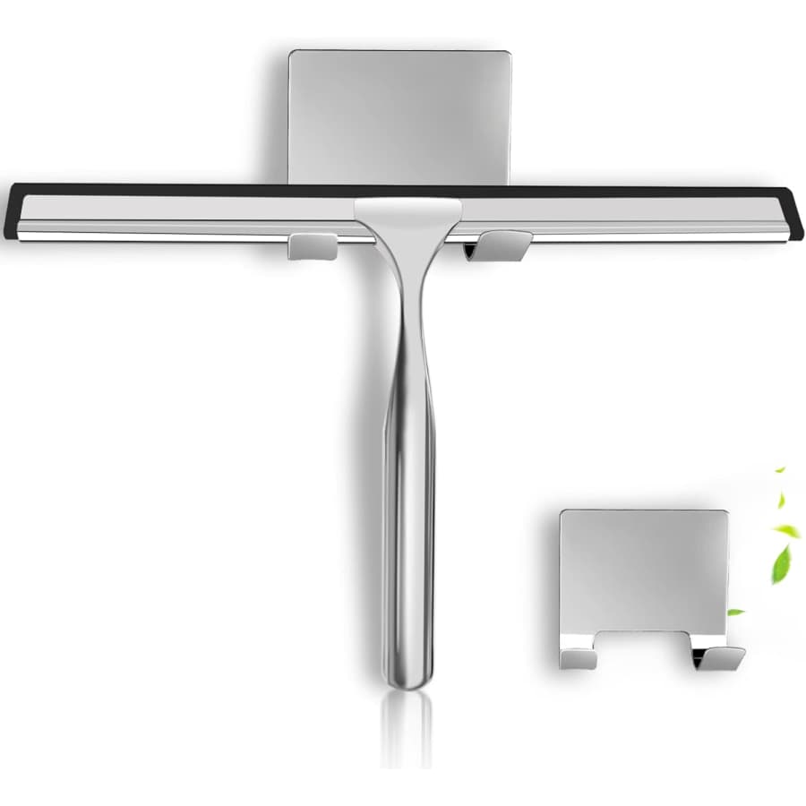 10" Stainless Steel Shower Squeegee: $6.99