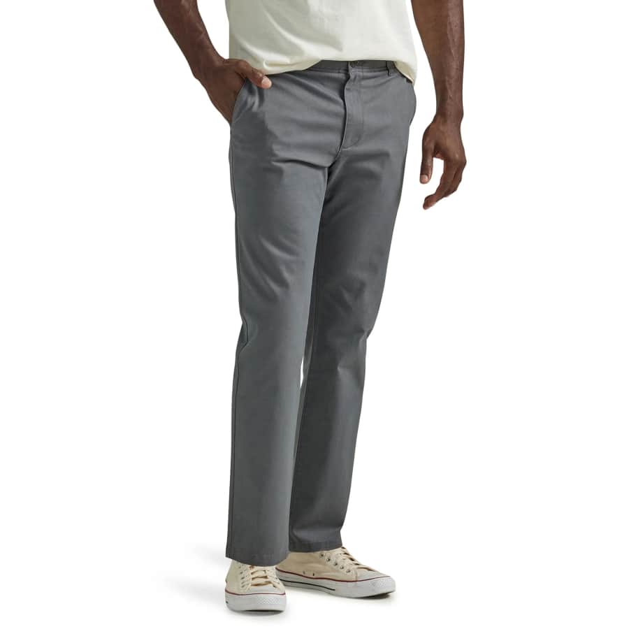 Lee Jeans Men's Extreme Motion Flat Front Slim Straight Pants: $13 Lee Jeans Men's Extreme Motion Flat Front Slim Straight Pants: $13