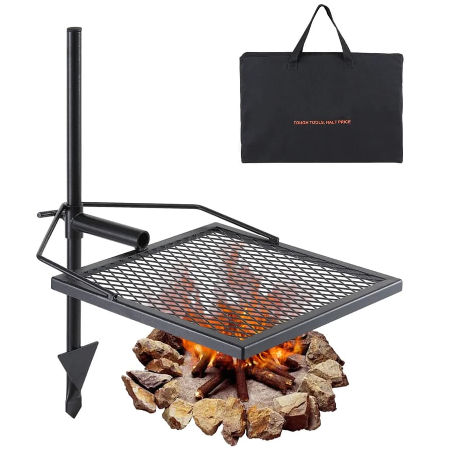 Heavy Duty Open Fire Adjustable Cooking Grate: $33.99