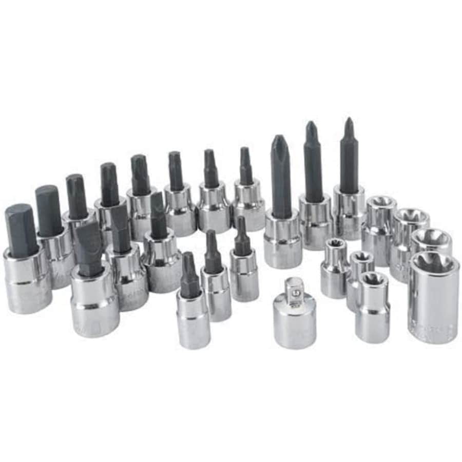 Craftsman 25-Piece Hex & Torx Bit Socket Set: $36 Craftsman 25-Piece Hex & Torx Bit Socket Set: $36