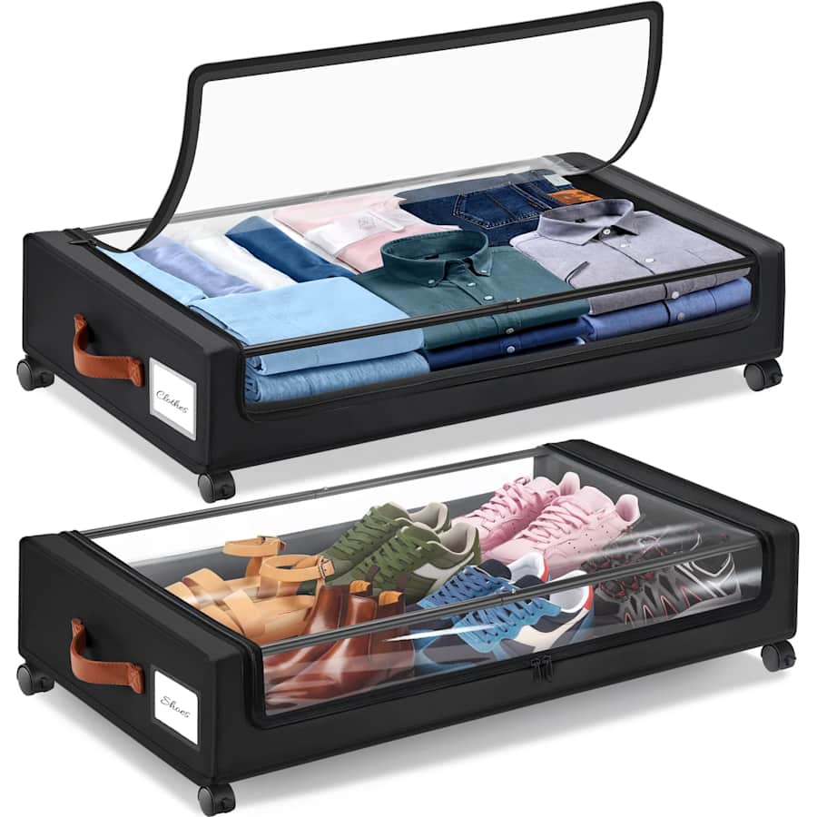 Under Bed Storage Container 2-Pack: $38 Under Bed Storage Container 2-Pack: $38