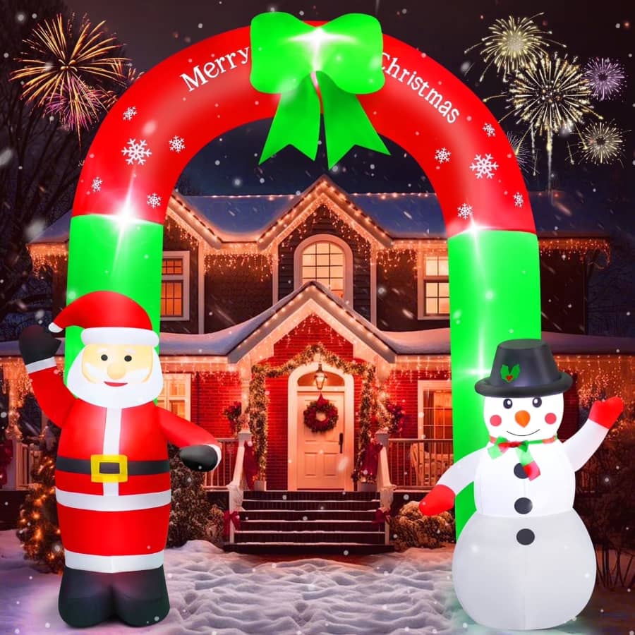 Lookfly 8-Foot Inflatable Christmas Archway: $46.99 Lookfly 8-Foot Inflatable Christmas Archway: $46.99