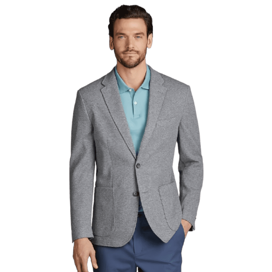 Jos. A. Bank Men's Tailored Fit Pique Knit Jacket: $39.99 Jos. A. Bank Men's Tailored Fit Pique Knit Jacket: $39.99