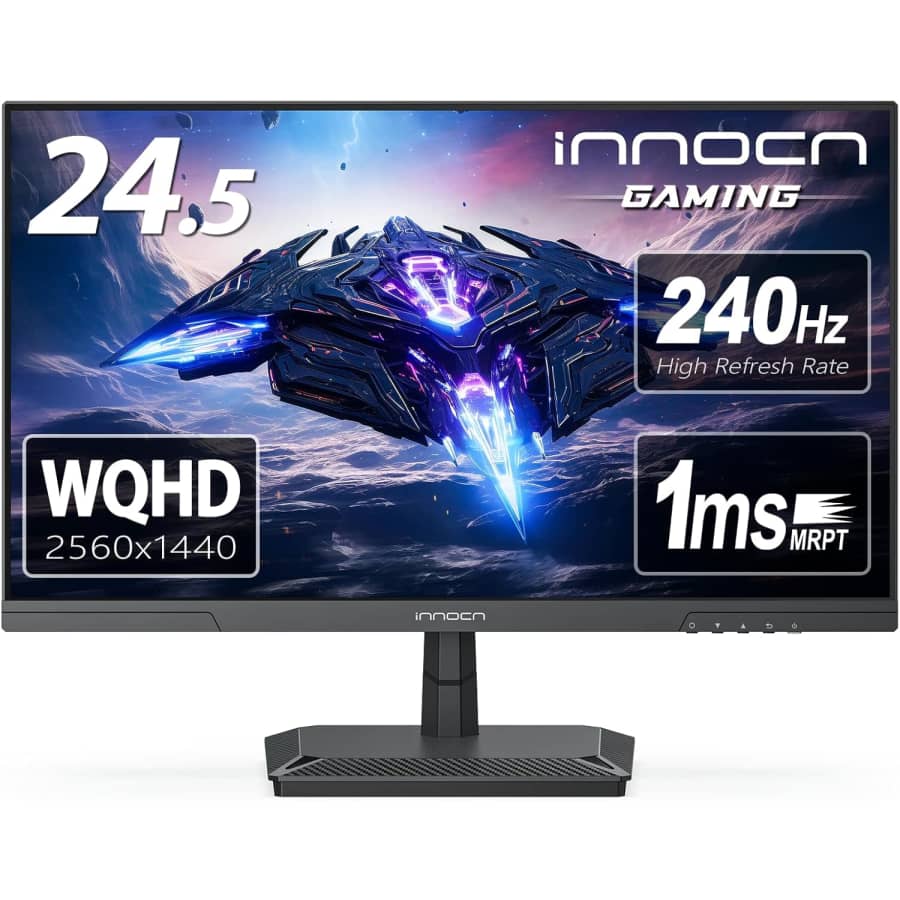 Innocn 24.5" 1440p 240Hz IPS LED Monitor: $175 w/ Prime