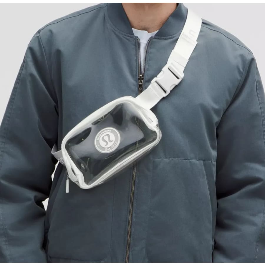 lululemon 1L Clear Everywhere Belt Bag: $29