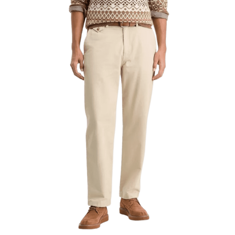 Club Room Men's Relaxed-Fit 100% Cotton Herringbone Twill Pants: $26.73