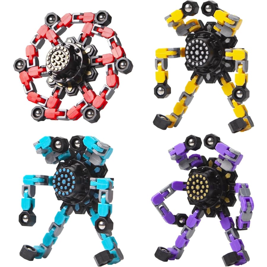 Transformable Fidget Spinner 4-Pack: $9.98 Transformable Fidget Spinner 4-Pack: $9.98