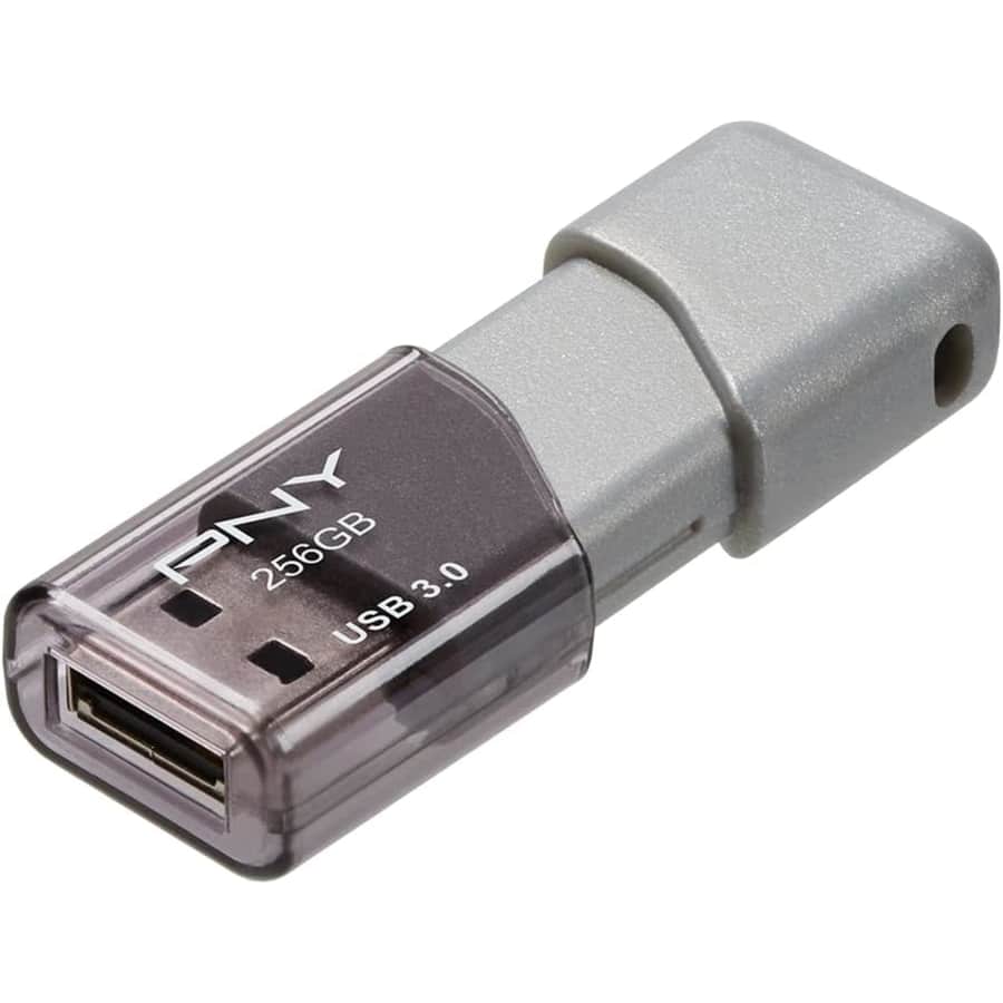 PNY Elite Turbo 256GB USB 3.0 Flash Drive: $18 PNY Elite Turbo 256GB USB 3.0 Flash Drive: $18