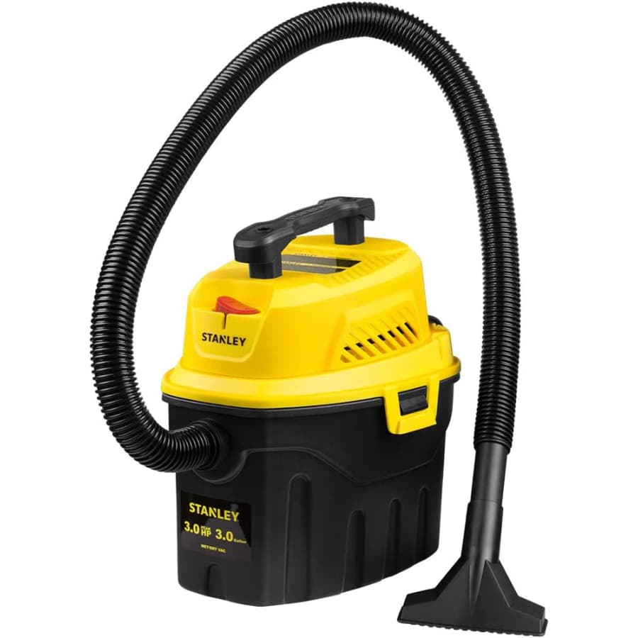 Stanley Tools Stanley 3HP 3-Gallon Wet/Dry Portable Vacuum: $42.49 Stanley Tools Stanley 3HP 3-Gallon Wet/Dry Portable Vacuum: $42.49