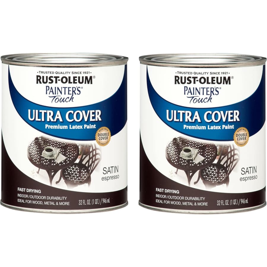 Rust-Oleum Painter's Touch Ultra Cover Satin 1-Quart Can 2-Pack: $16 Rust-Oleum Painter's Touch Ultra Cover Satin 1-Quart Can 2-Pack: $16