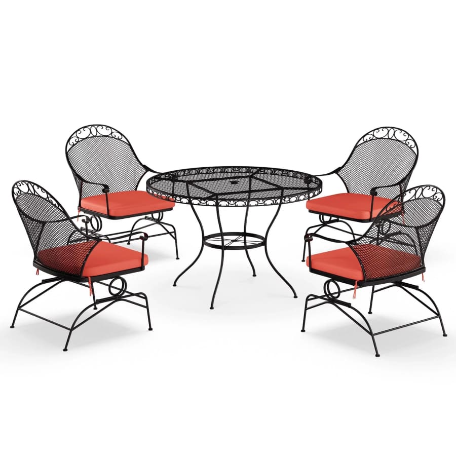 Better Homes & Gardens Clayton Court 5-Piece Classic Steel Assembled Outdoor Dining Furniture Set: $257 Better Homes & Gardens Clayton Court 5-Piece Classic Steel Assembled Outdoor Dining Furniture Set: $257