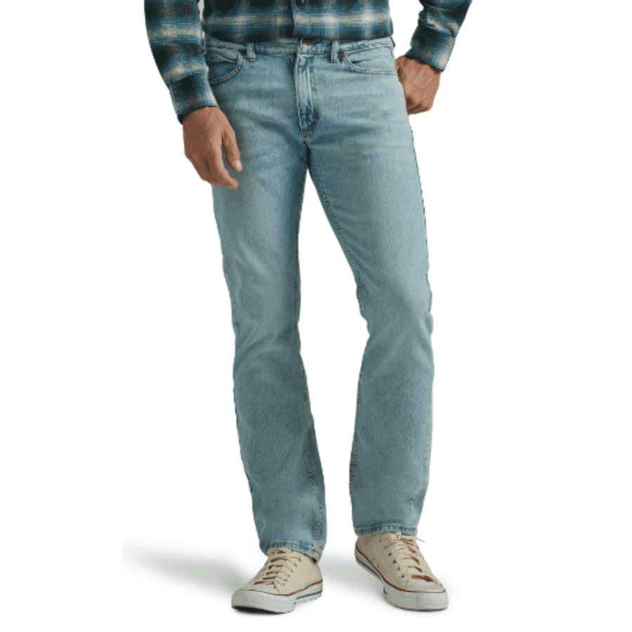 Lee Men's Legendary Denim Five Pocket Slim Straight Jeans: $14.60