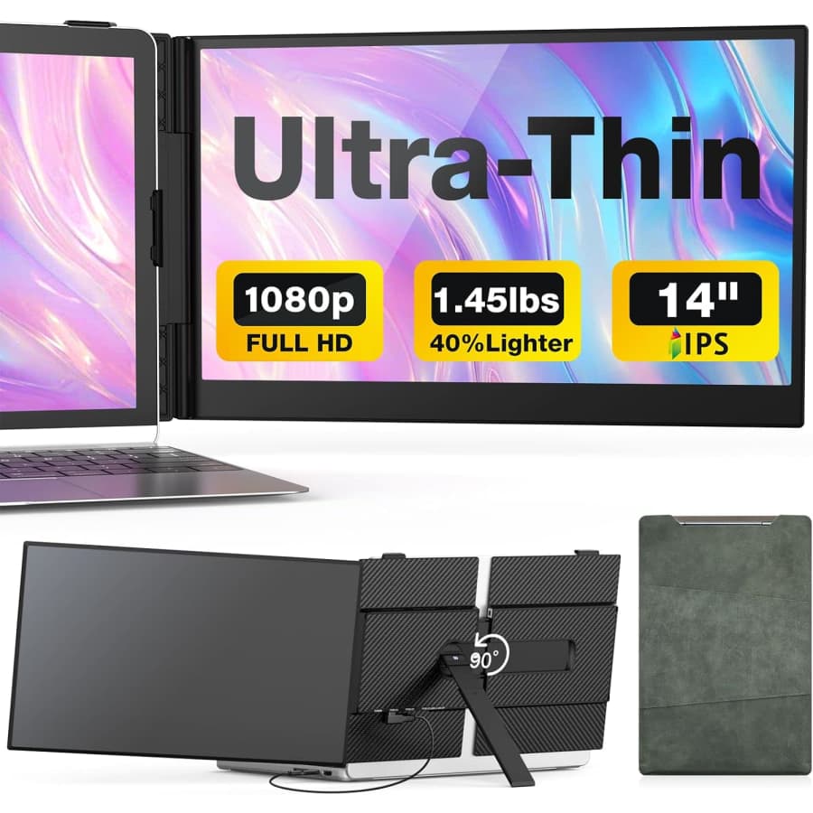 14" Ultra-Thin Laptop Screen Extender: $70 w/ Prime